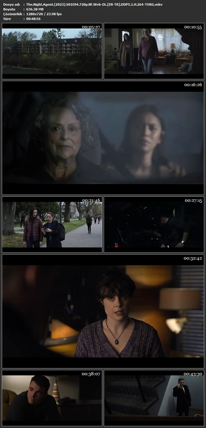 The Night Agent | 1.Sezon | Tüm Bölümler | Türkçe Dublaj